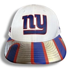 New Era New York Giants Low Profile Draft On Stage 59Fifty Fitted Hat Cap White